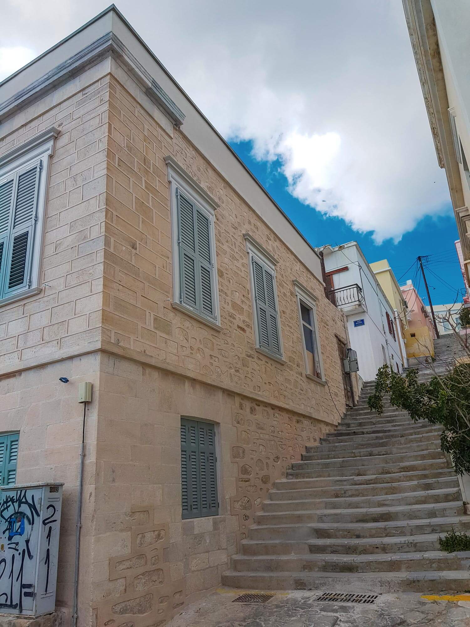 Neoclassical Mansion in Syros